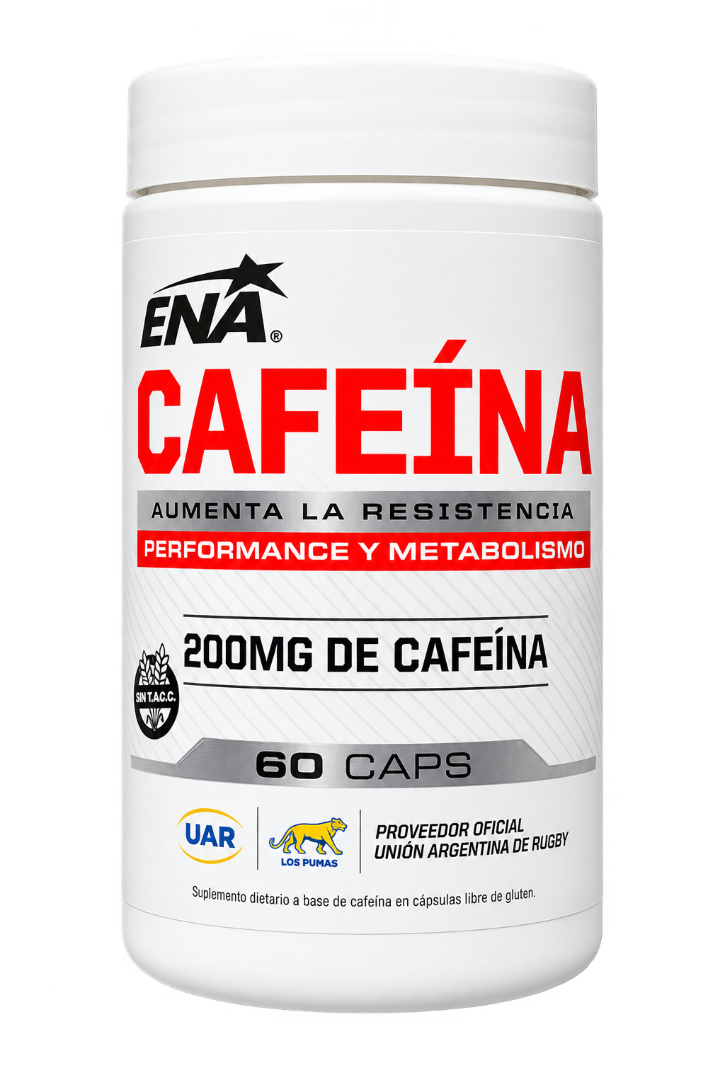 ENA Cafeína 200 mg 60 cápsulas